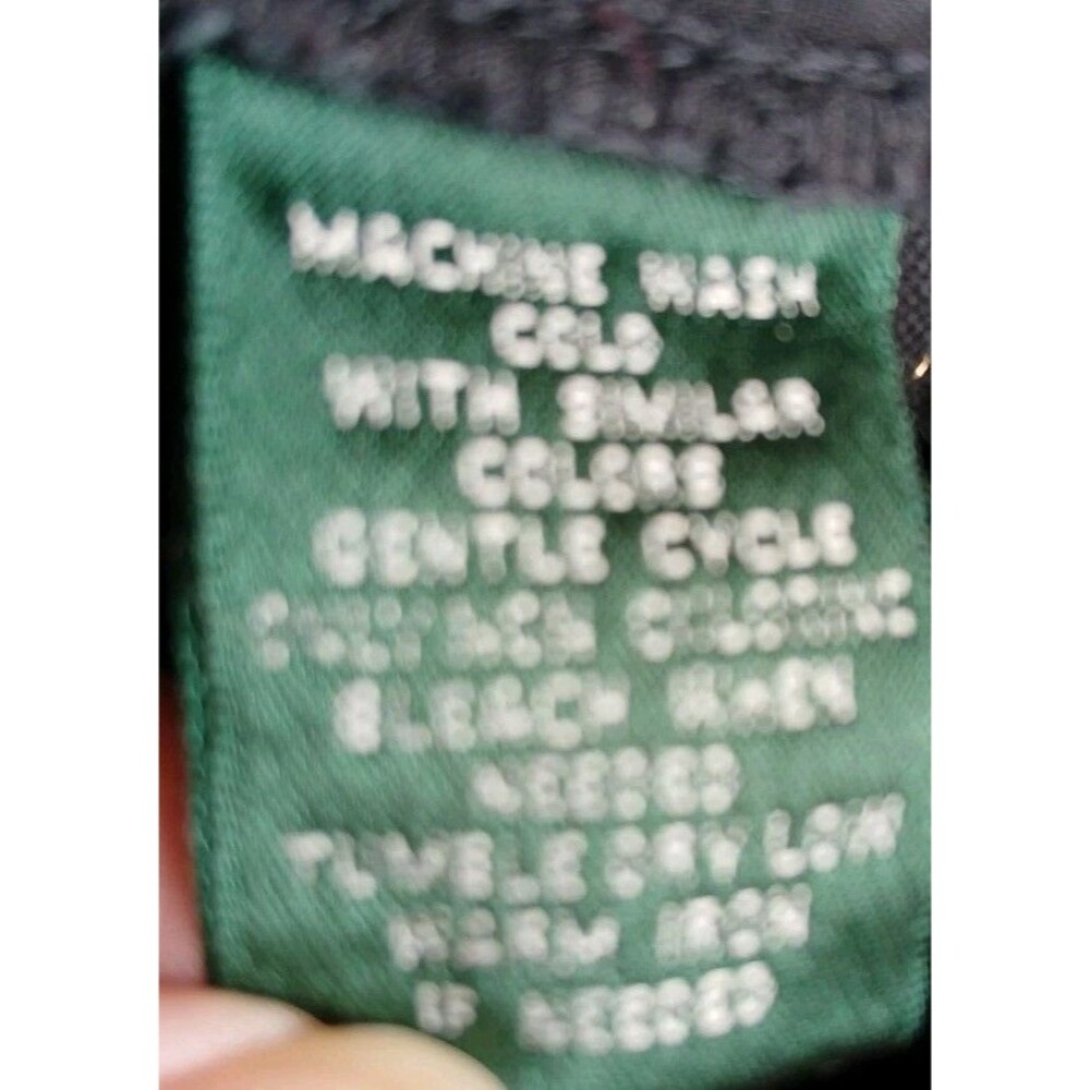 Lauren Jeans Co. Ralph Lauren Black Straight-Skinny Gold Stitch/Button Size 4 - Picture 16 of 16